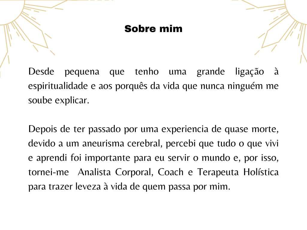 Análise Corporal - As respostas no teu corpo