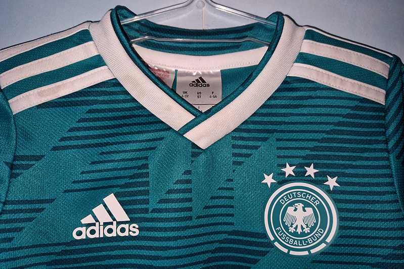 Niemcy Deutscher Fussball-Bund Adidas Climalite 2018-19 home size: 110