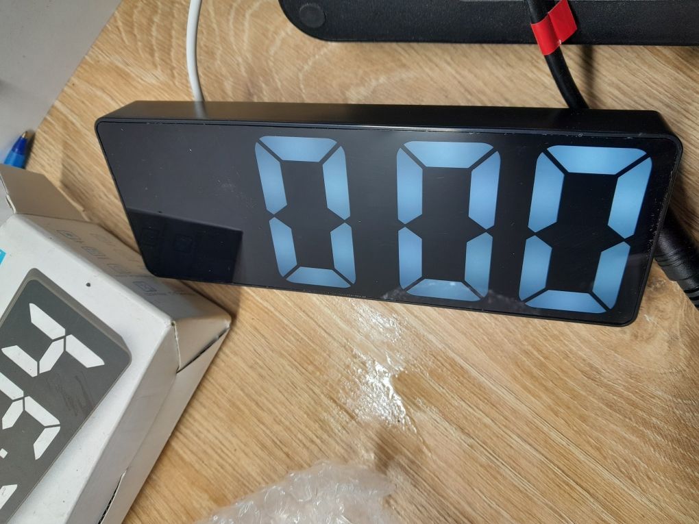 Zegar led budzik ankilo gh0712l duży wyświetlacz