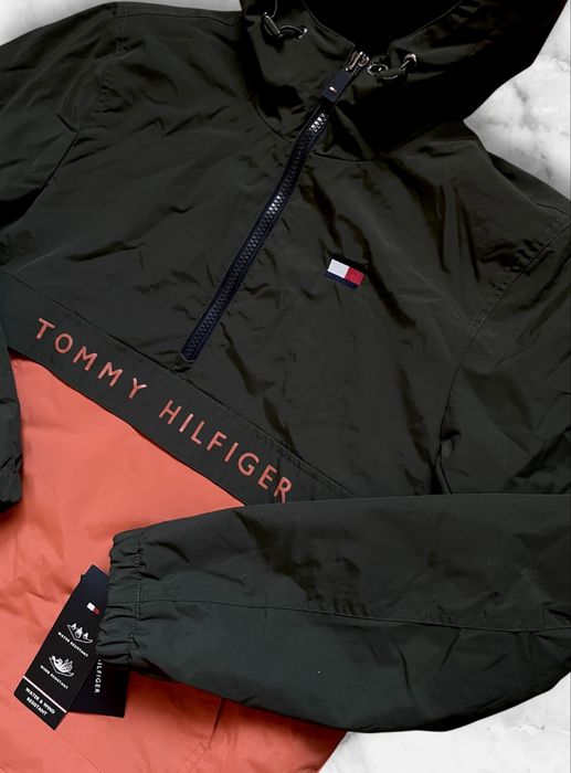 S 44 M 46 tommy Hilfiger куртка демисезон анорак вітровка ветровка с м