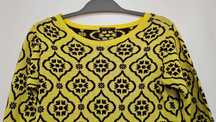 Sueter Amarelo e Marrom Armazém (s) (desconto: 50% off!)