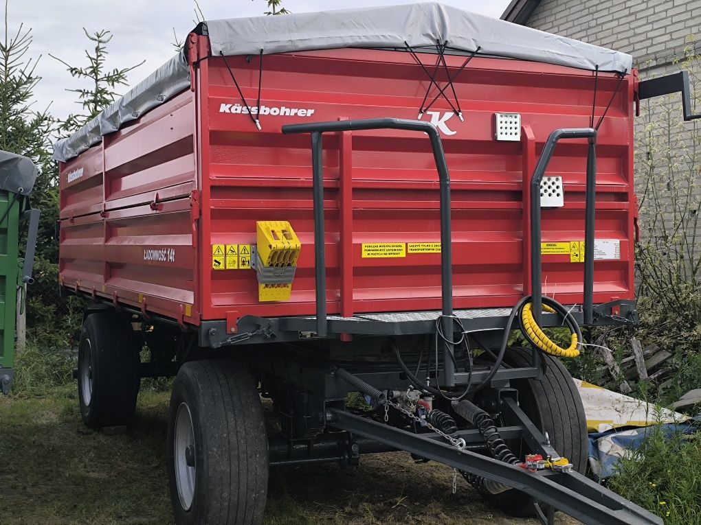 Przyczepa rolnicza Kassbohrer DMC18000kg po odbudowie Umowa kupno sp