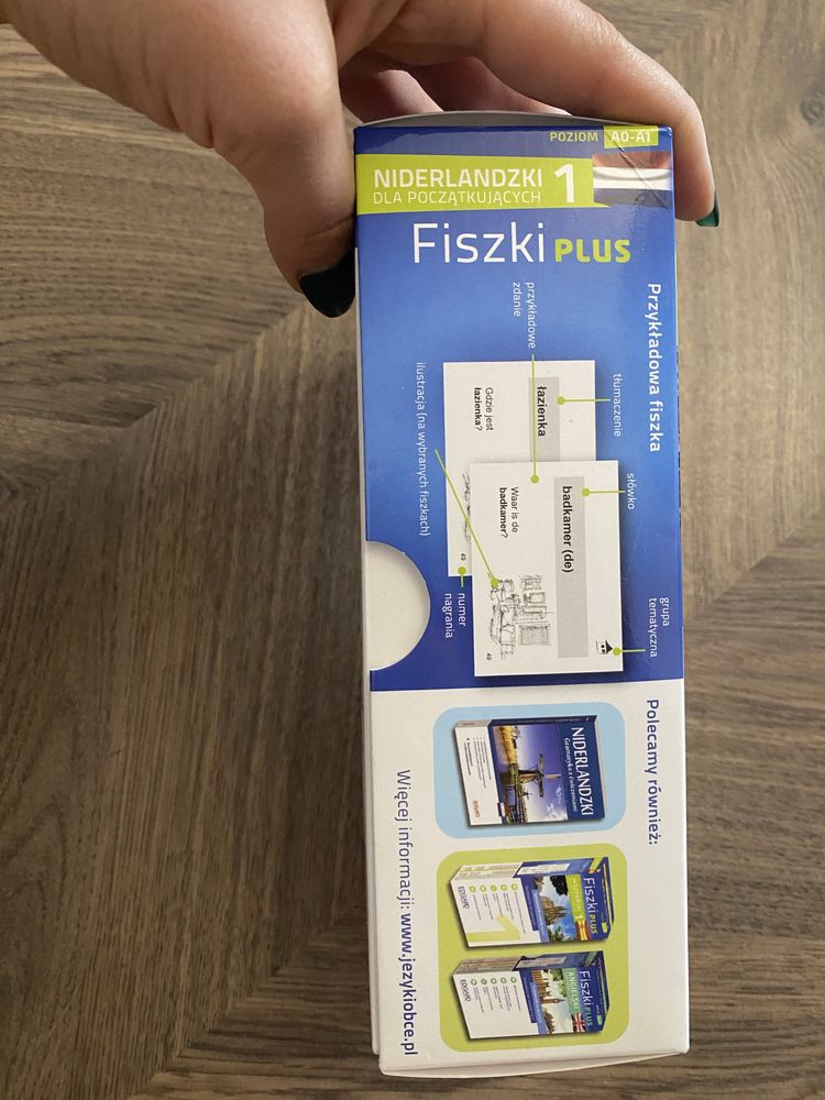 Fiszki plus niderlandzki poziom A0-A1 dla początkujących