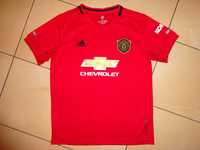 ADIDAS Manchester United Climalite Chevrolet czerwona koszulka 28