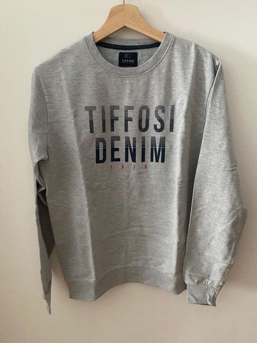 Camisola cinza de Rapaz TIFFOSI