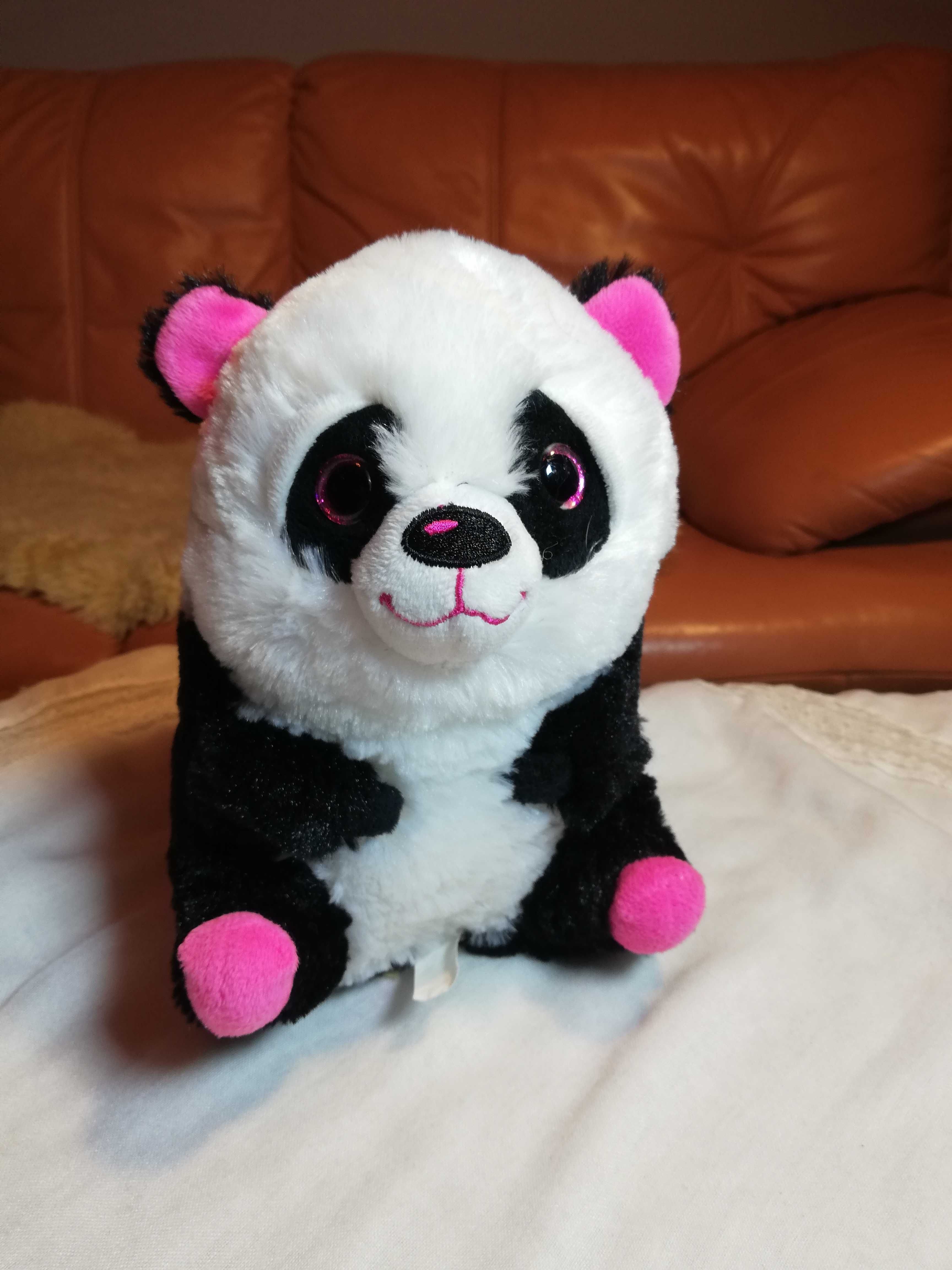 Maskotka panda z zawieszką