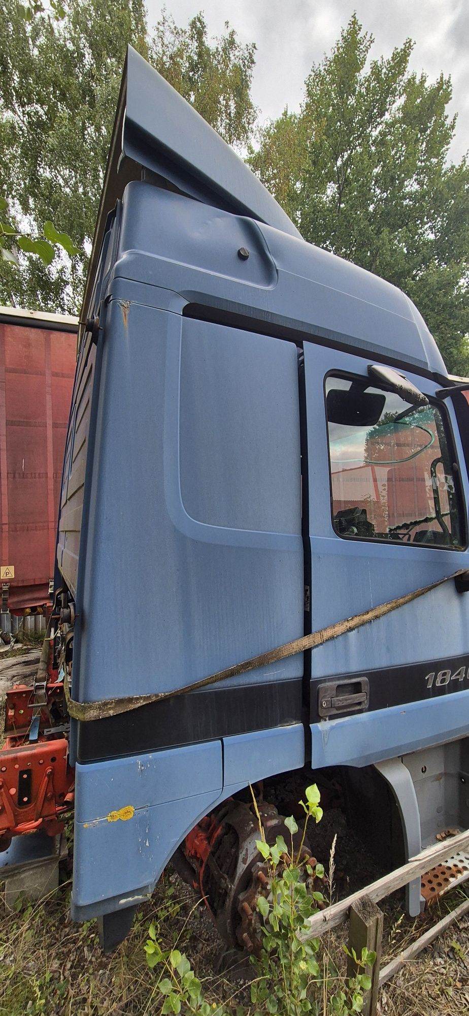 Mercedes Actros MP1 Kabina , zawieszenie