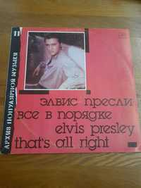 Stara płyta winylowa Elwis Presley Thats all right