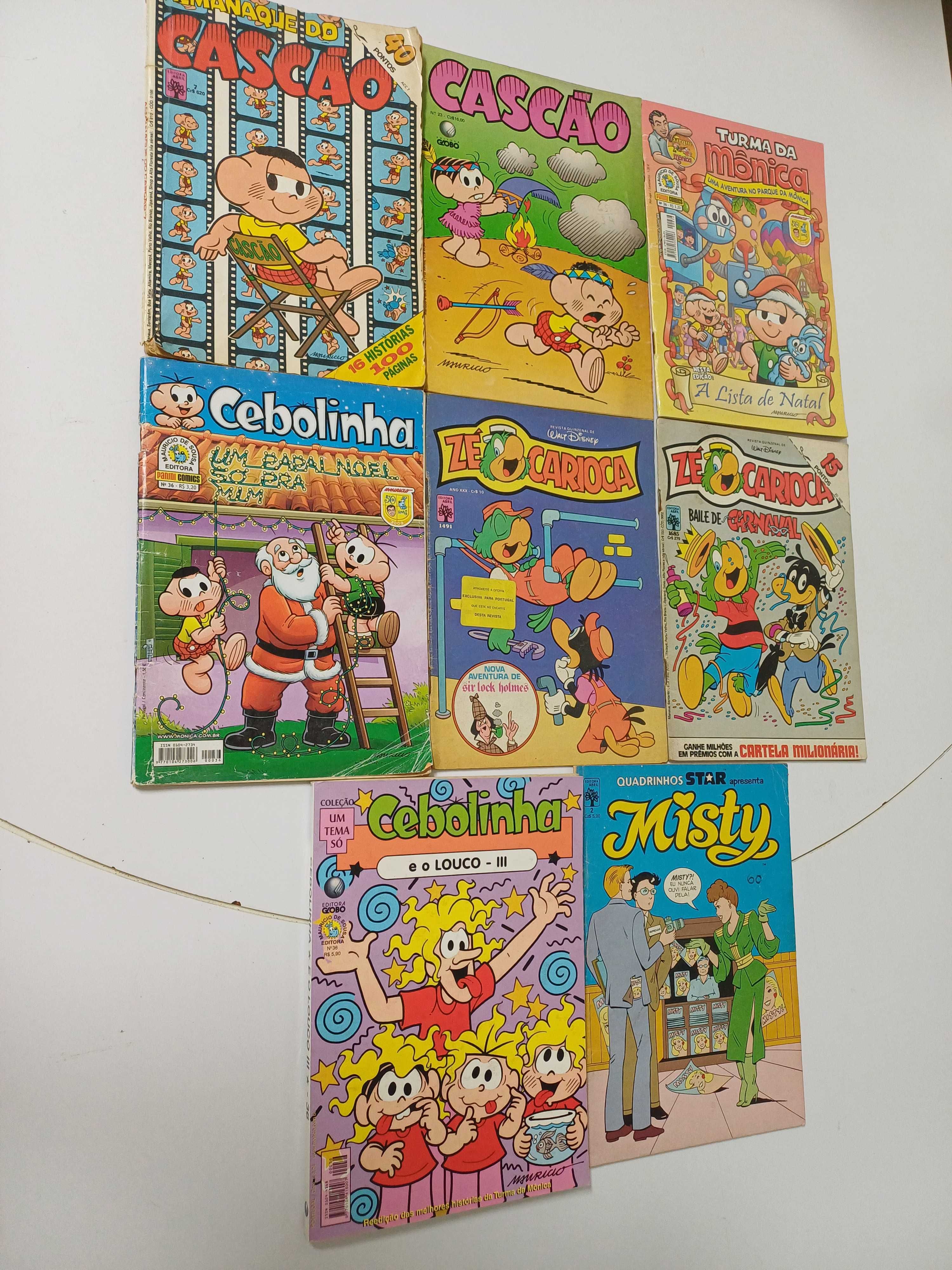 Livros de banda desenhada 8 unidades
