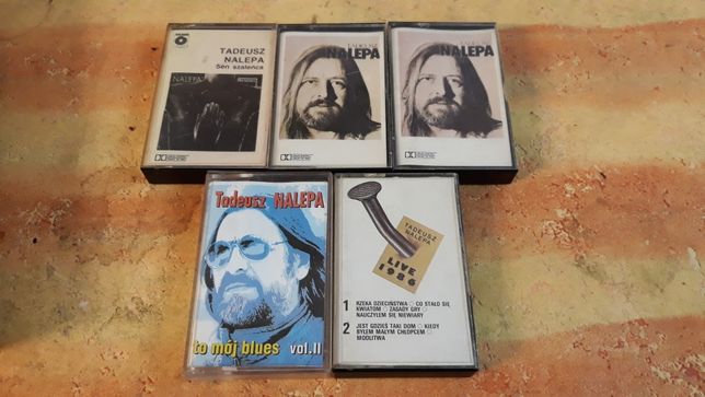 Tadeusz Nalepa live 1986 i inne 5 kaset