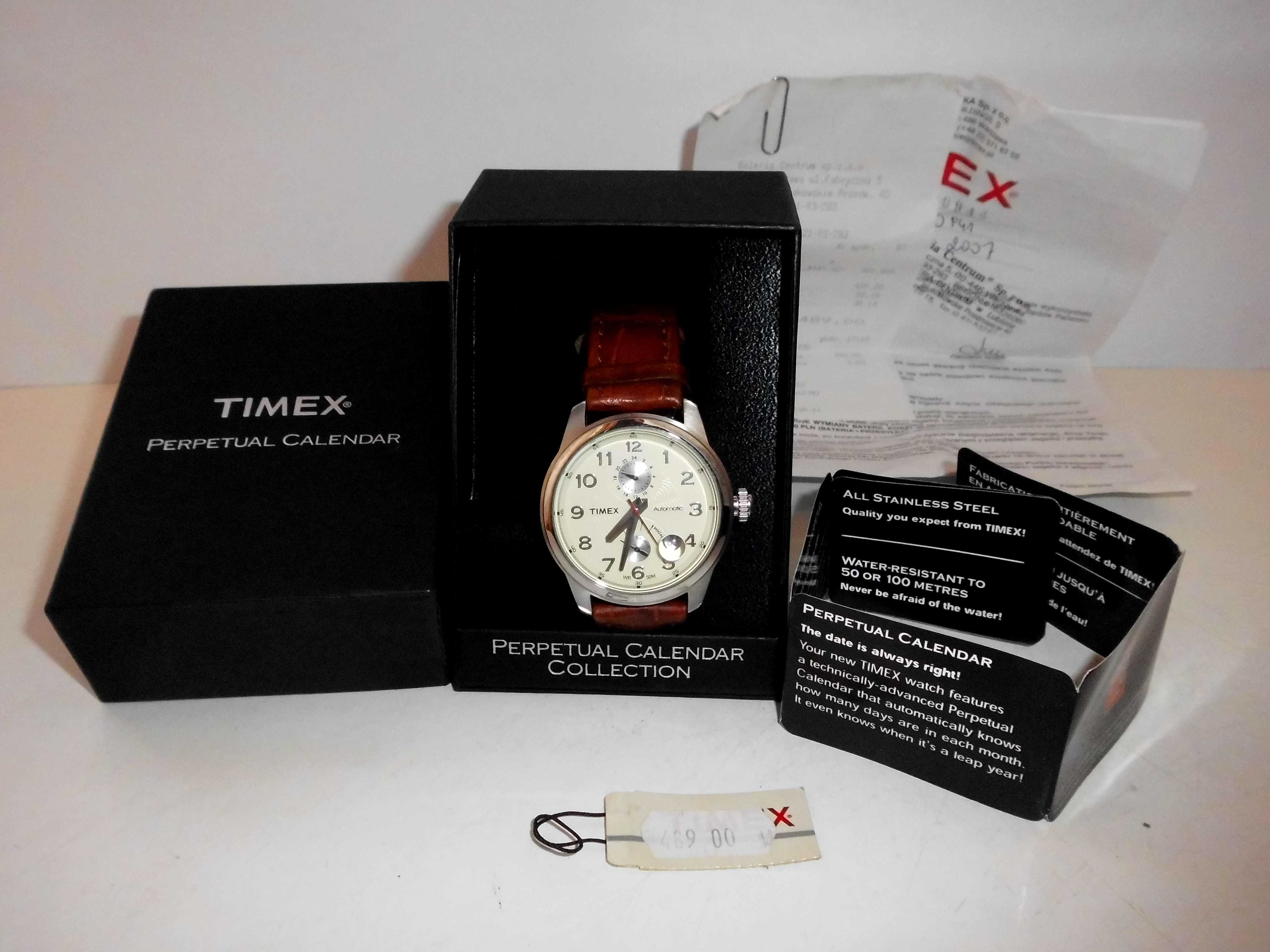 Zegarek Timex T2D941 Automatic z Datownikiem