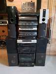 Wzmacniacz kolumny tuner DVD