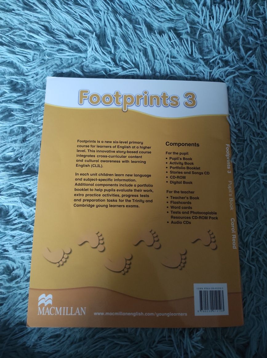 Macmillan Footprints 3 Język angielski Pupil's book- podrecznik