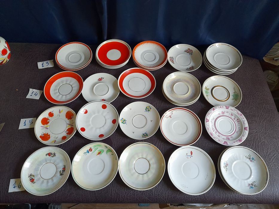 Блюдца,кофейники чайники сахарницы, СССР ( 2 )