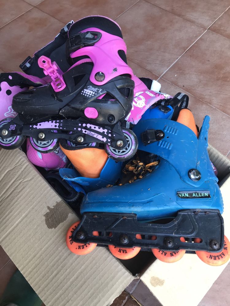 Patins de criança (2 pares ou individual)