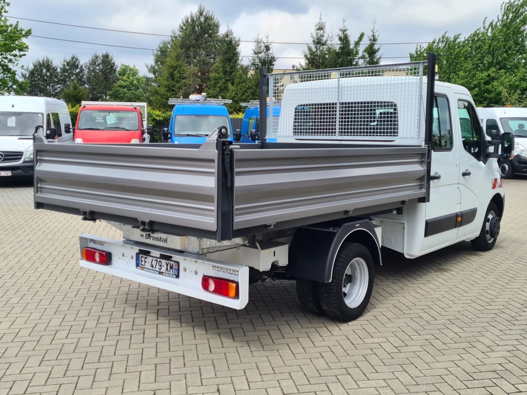 Renault Master  Wywrot 3- stronny 7-osób brygadówka dubel doca