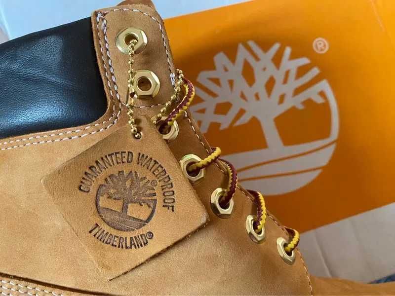"Buty Trampki" Timberland 6 Premium Waterproof Boot Wheat_R.43