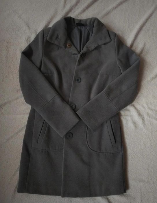 długi płaszcz zimowy