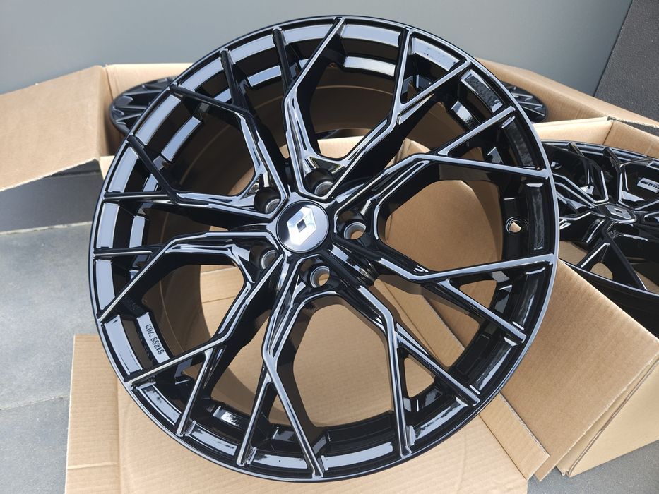 Renault 18 " Nowe Czarne 5x114,3 Megane Talisman Laguna Koleos Austral