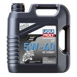 Embalagem 4L óleo Liqui Moly HC sintético 5W-40 STREET