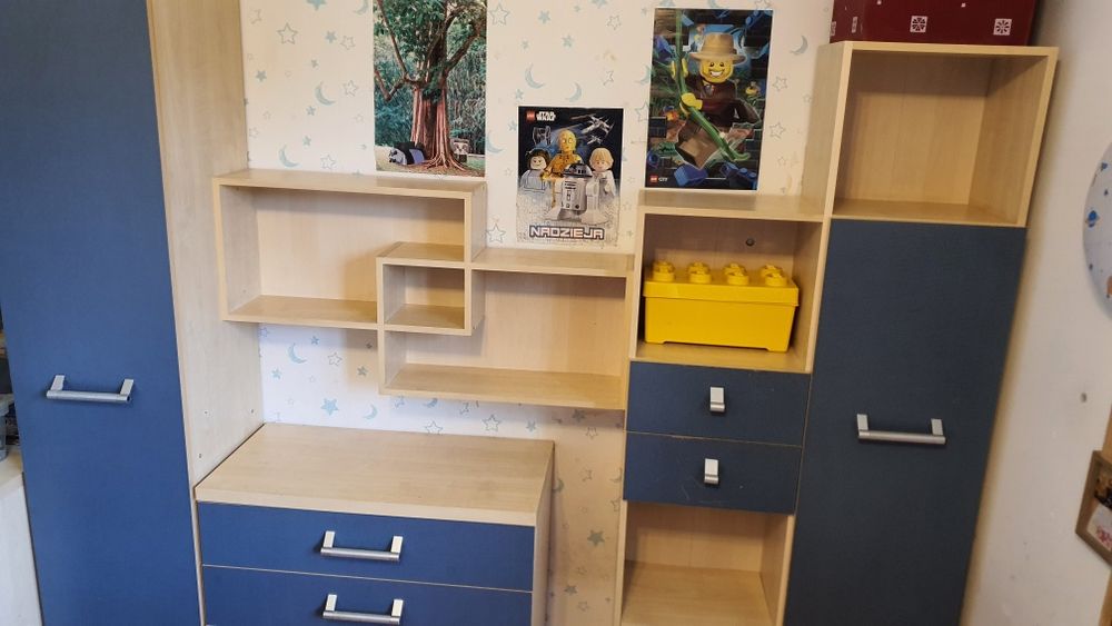 Meble dziecięce niebieskie