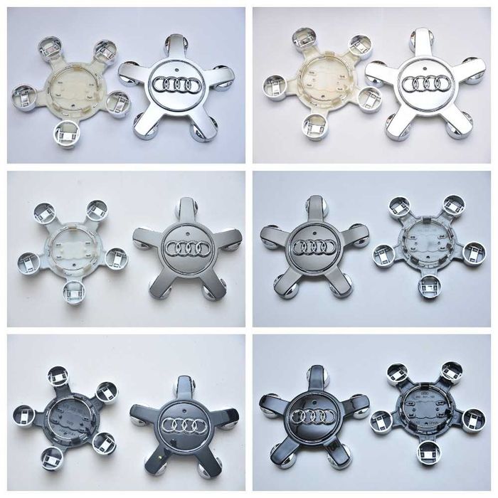 Колпачки ЗВЕЗДА для дисков Audi лого SKODA Volkswagen BMW Mercedes