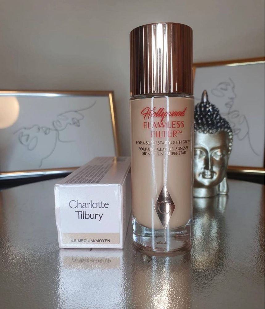 4.5 medium Charlotte Tilbury Hollywood Flawless Filter Podkład Baza 30