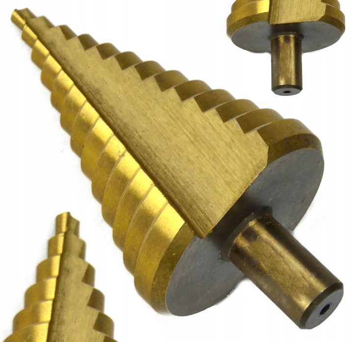 Wiertło Stopniowe Hss Tytan Rozmiar 4-52