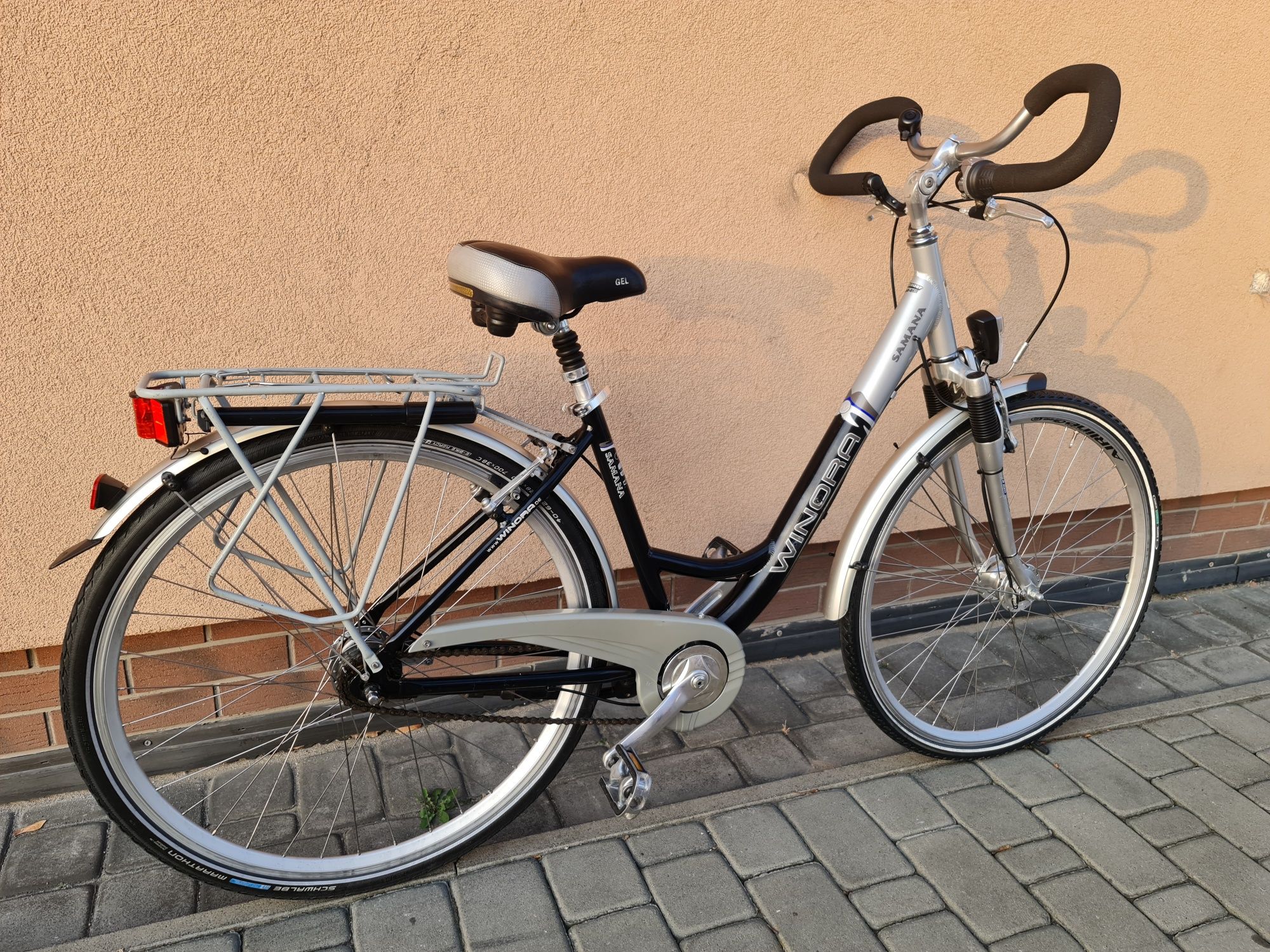 Damka miejska WINORA Koła 28 SHIMANO aluminium okazja polecam WYSYŁKA