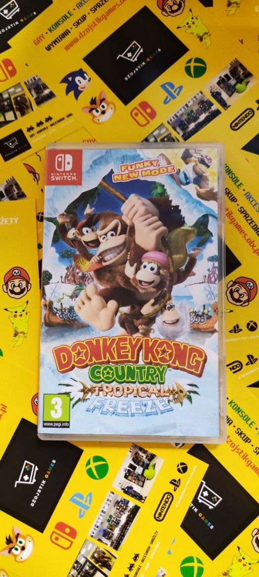 Donkey Kong NINTENDO Switch Sklep Dżojstik Games