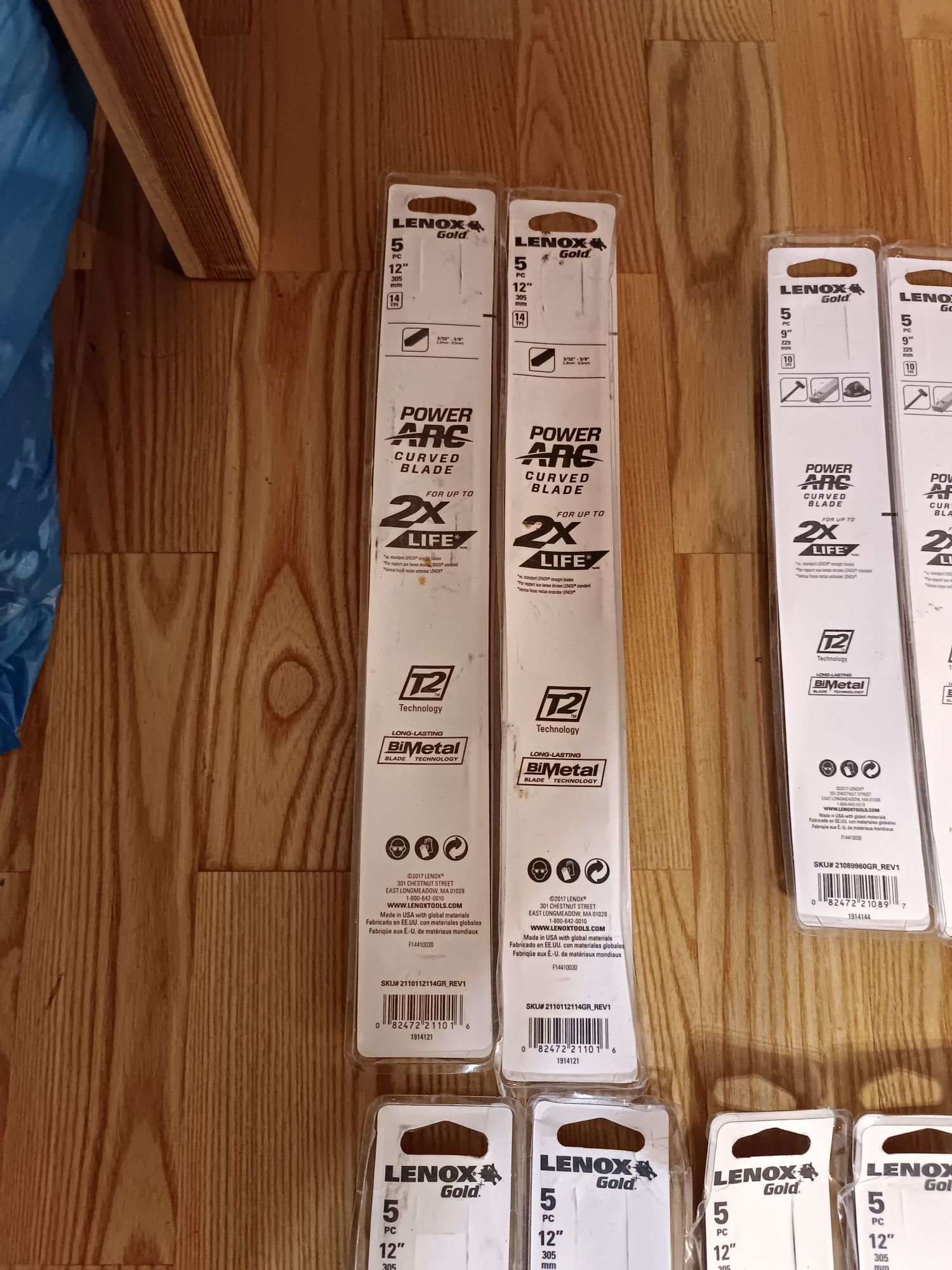 2x Lenox brzeszczot do piły szablastej 304 mm, 14 TPI, 5-pak