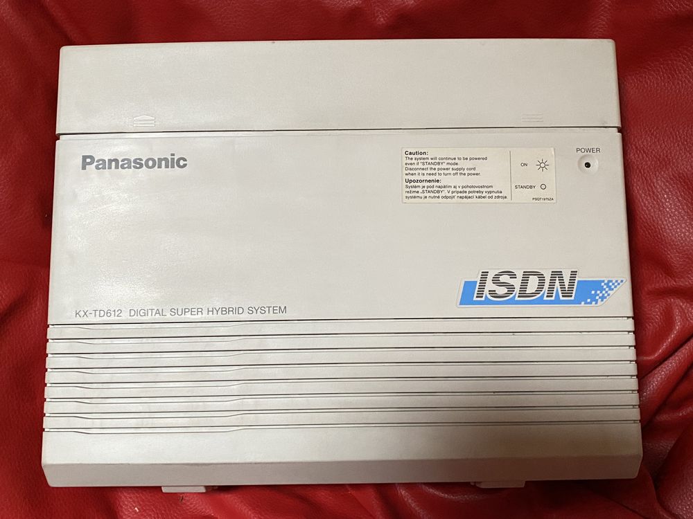 Centrala telefoniczna ISDN Panasonic KX-TD612 CE - centralka