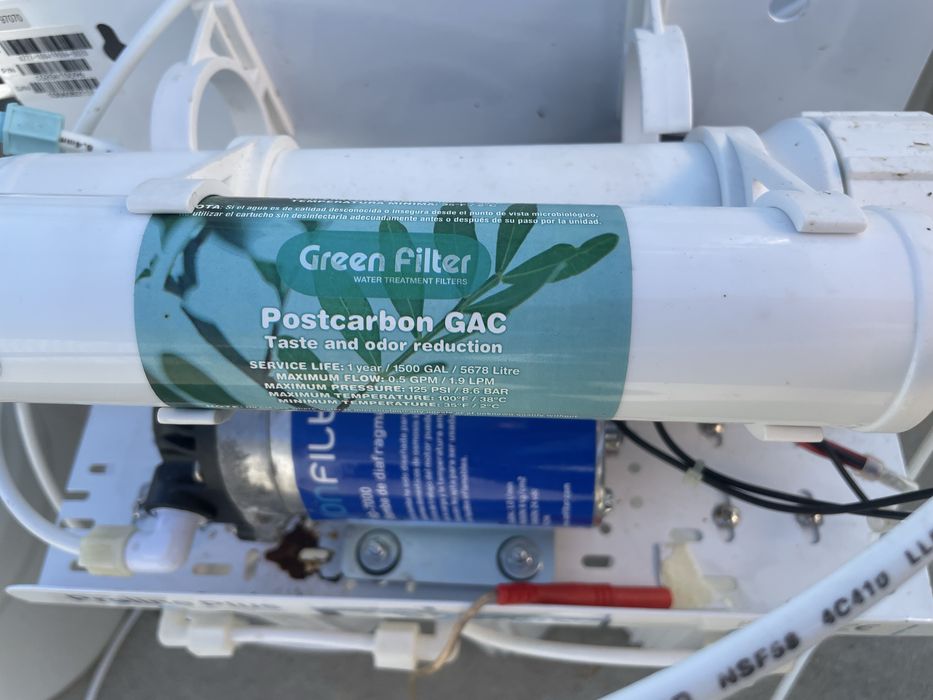 Sistema de filtrar água canalizada