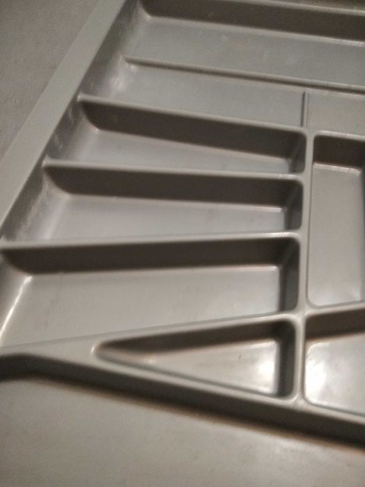 wkład organizer do szuflady kuchnia szary