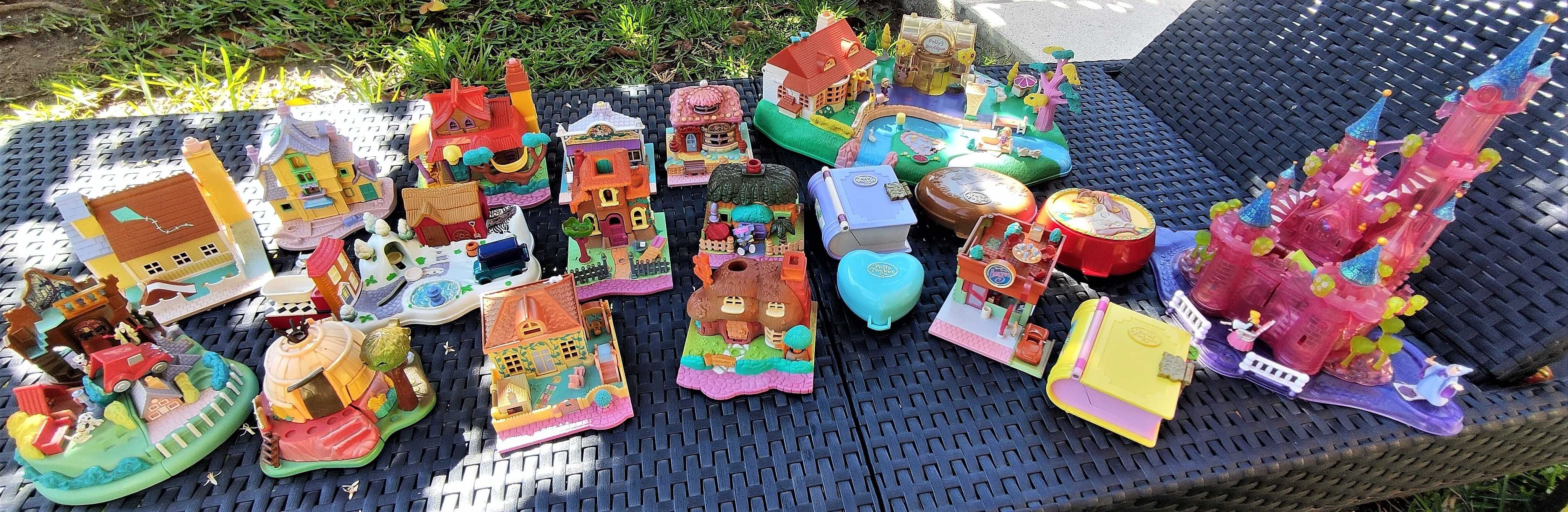 Várias Polly Pockets originais anos 90 - coleção e bem estimadas