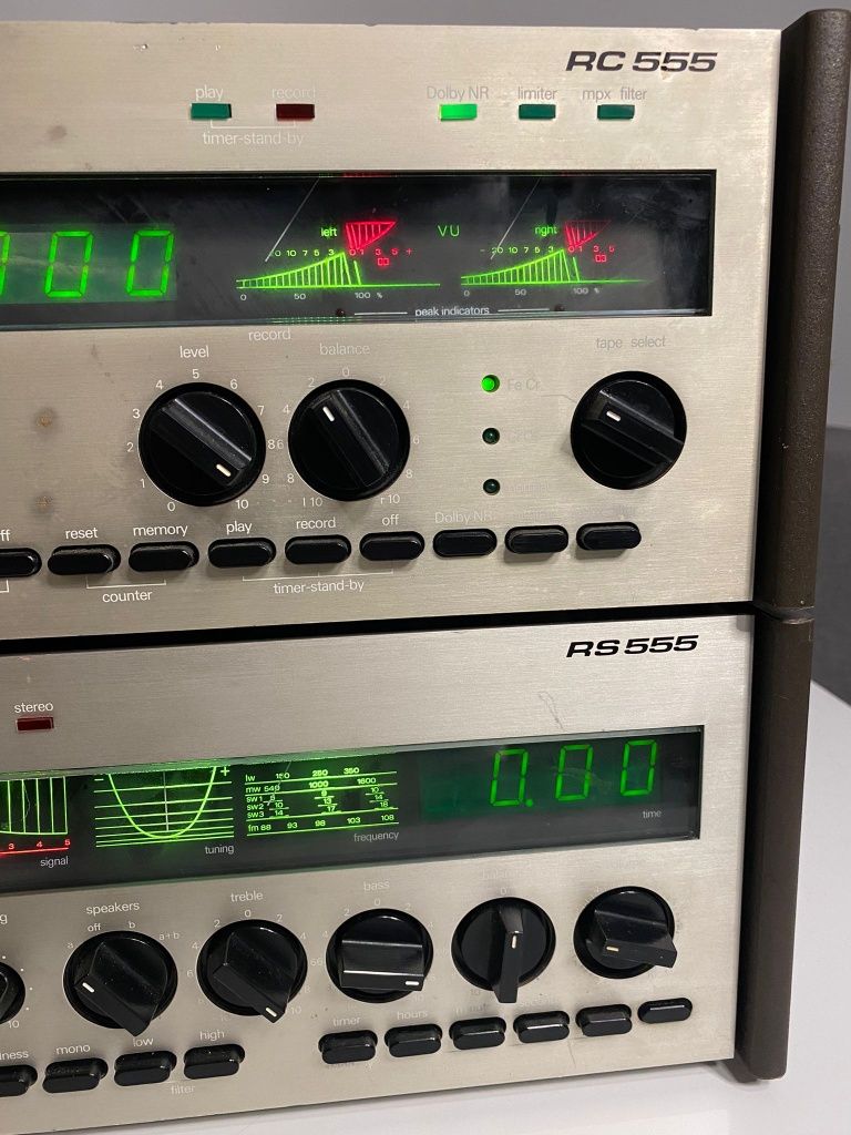 Siemens Amplituner Tape Deck RS 555   RC 555