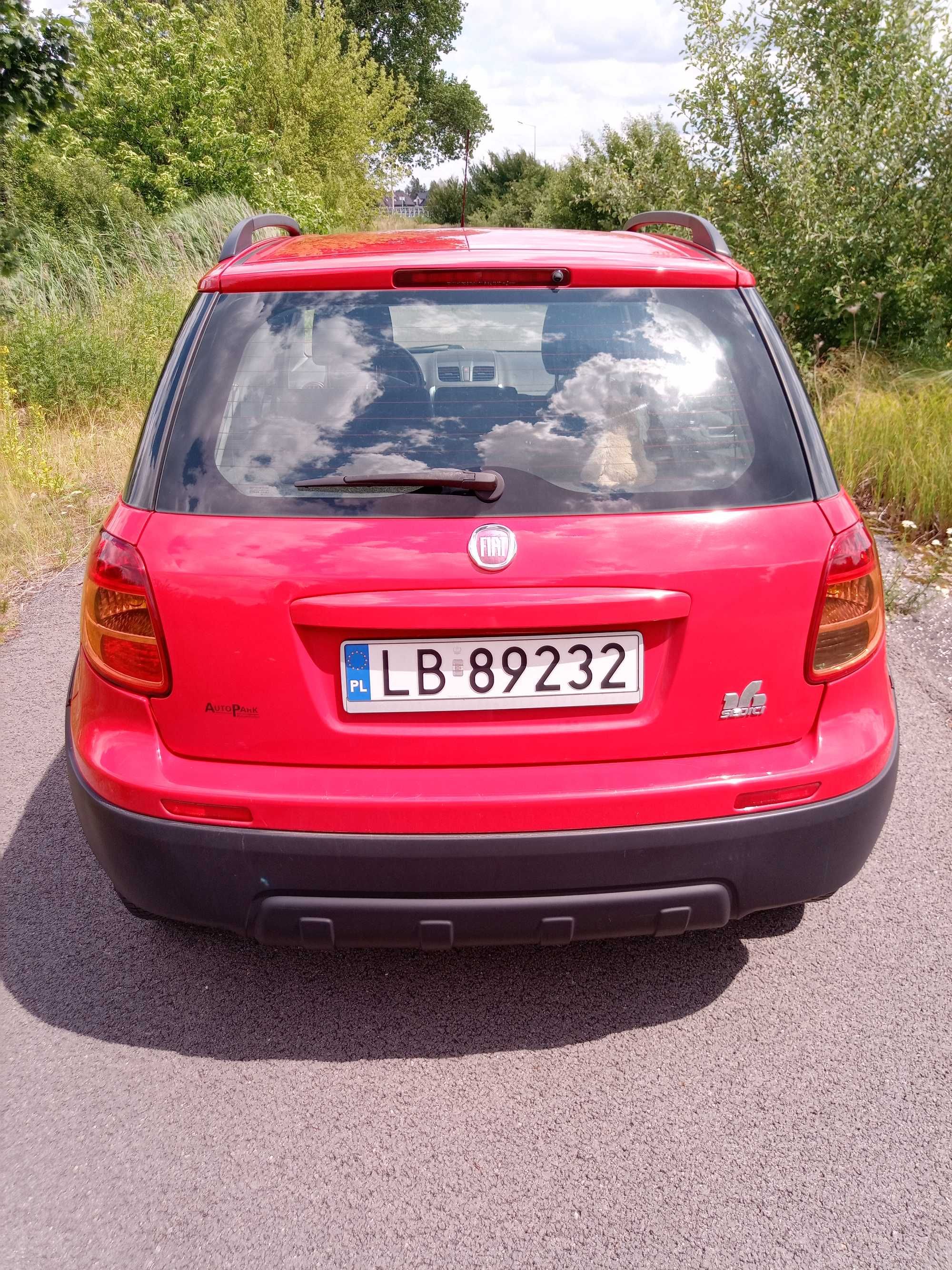 Fiat Sedici 4x4 z 2009 r., 1.6 benzyna, moc 120 KM, przebieg 136000 km