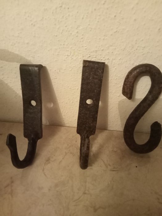 3 Peças Ferro antigas