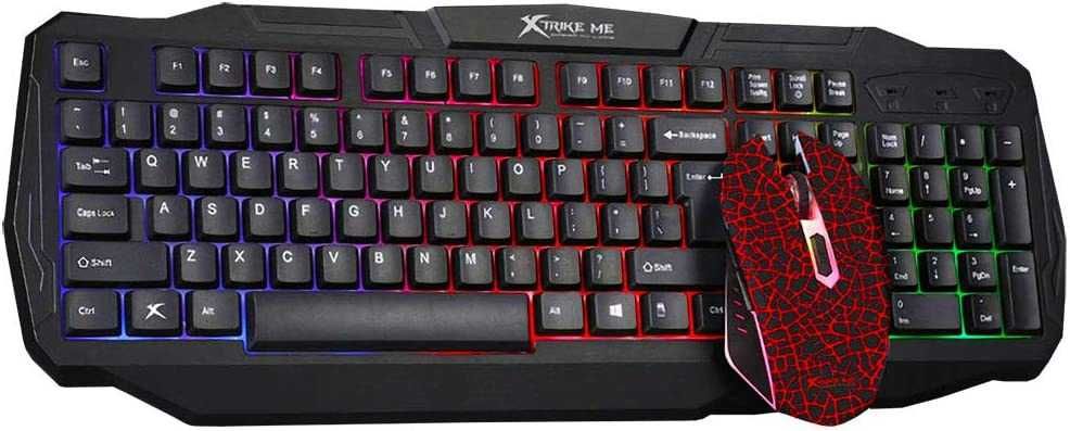 Conjunto Gaming / Kit Gaming - Teclado e rato Gaming - Novo