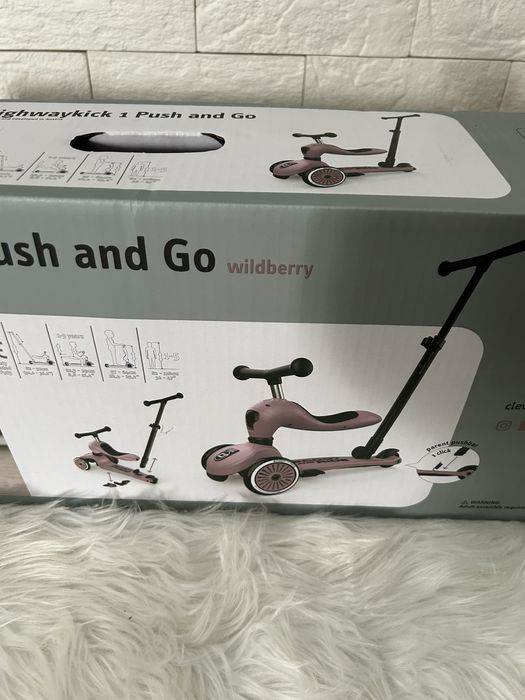 Велобіг+самокат Scoot and Ride Push and Go Highwaykick 1 Premium class