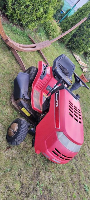 Kosiarka, traktorek z koszem