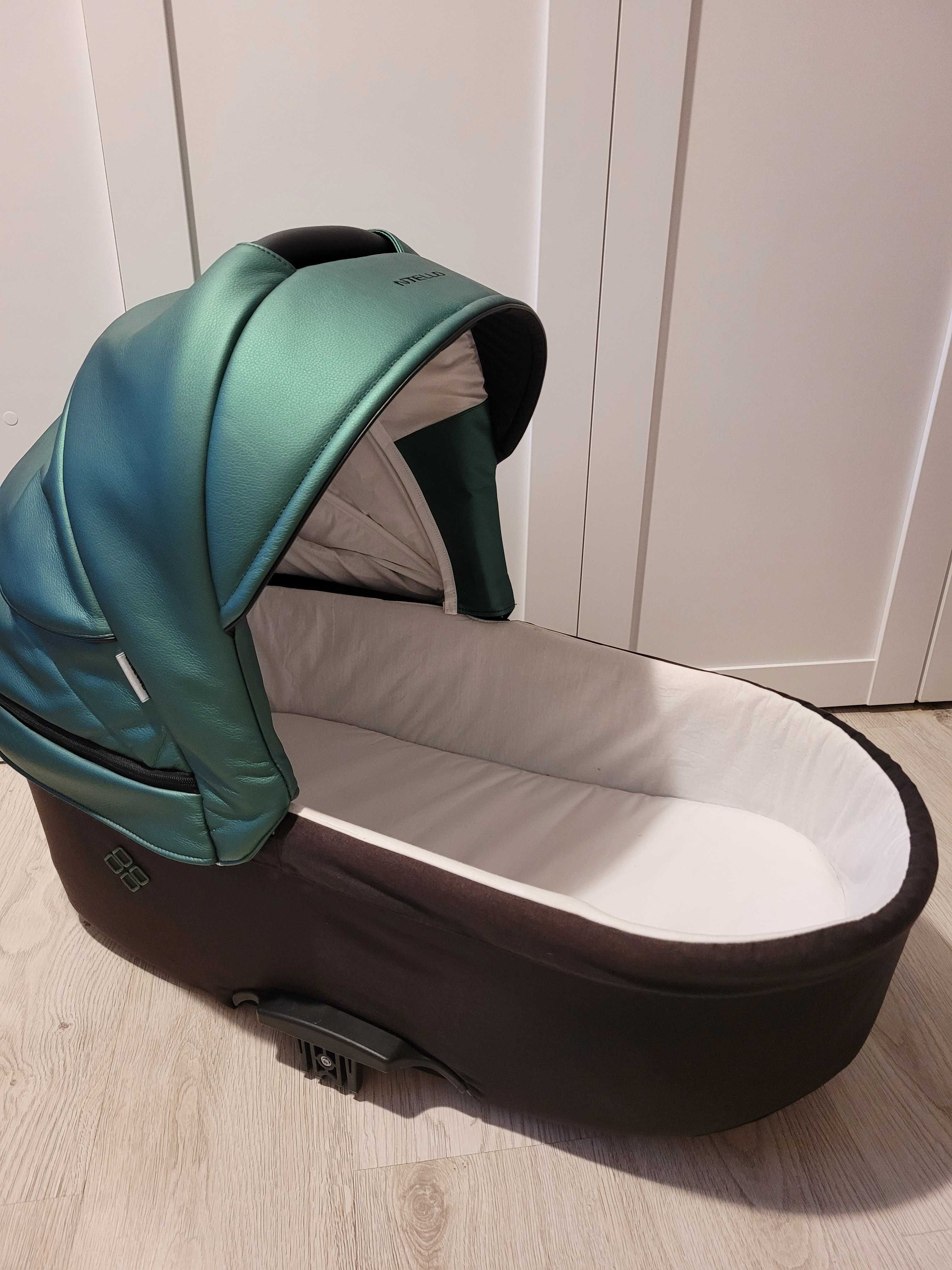 Wózek bebetto nitello shine, gondola + spacerówka