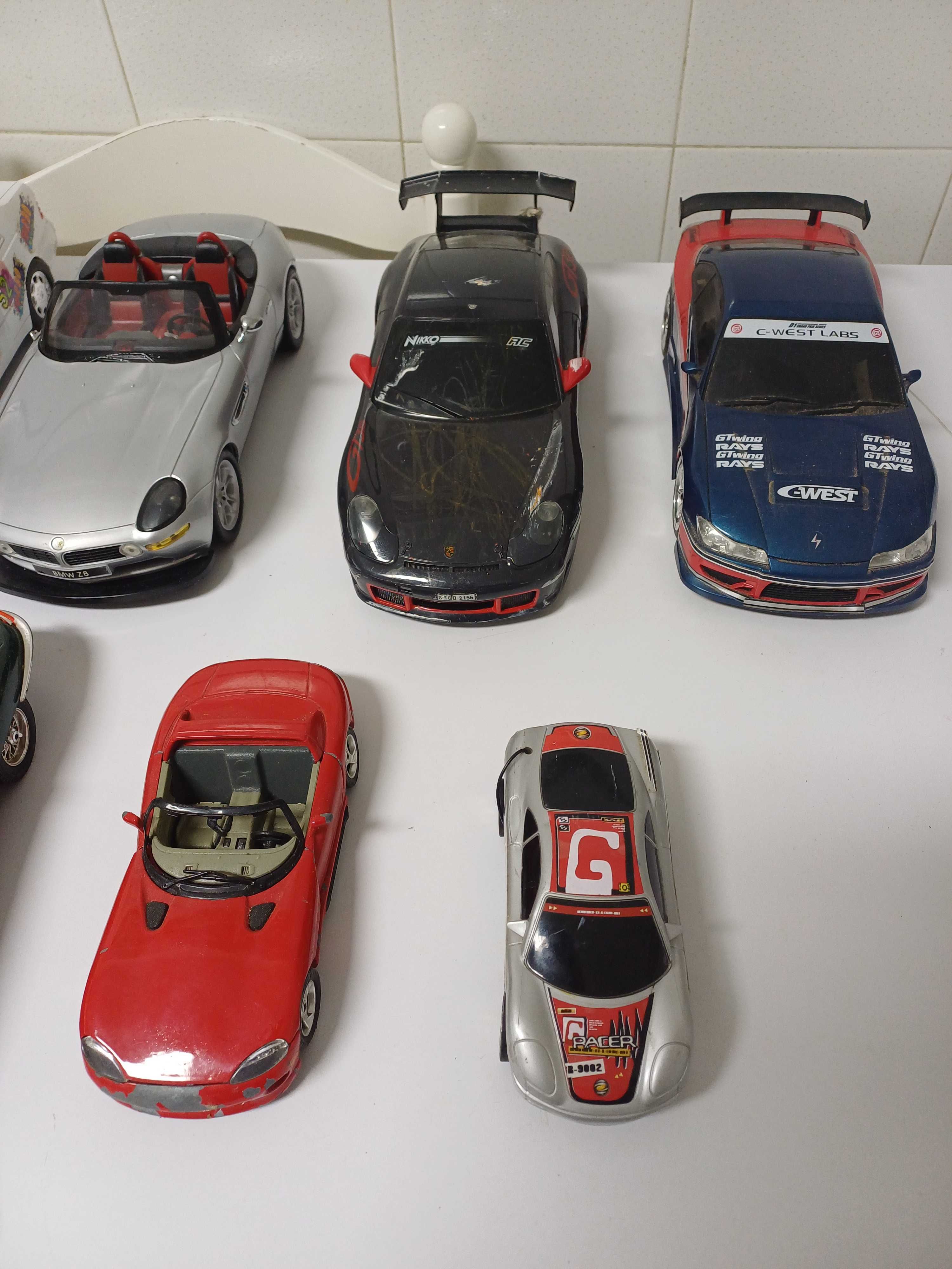 Carros desportivos grandes 9 unidades