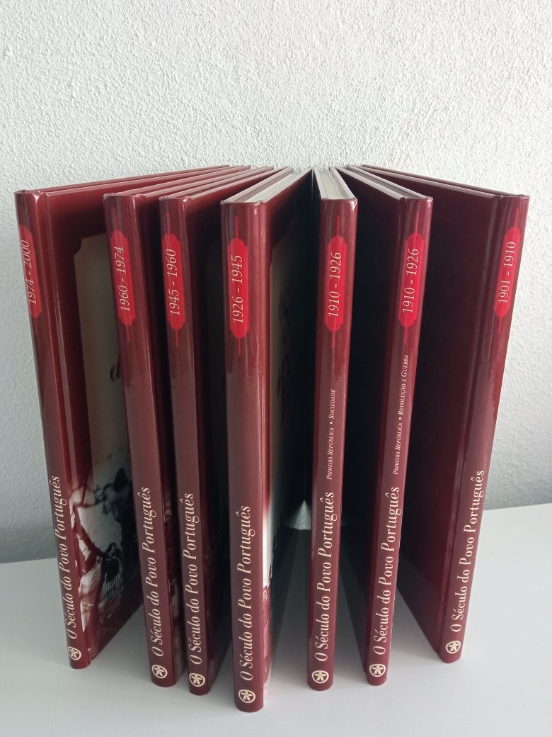 Neste Natal, ofereça a coleção de 7 vol. "O Século do Povo Português"