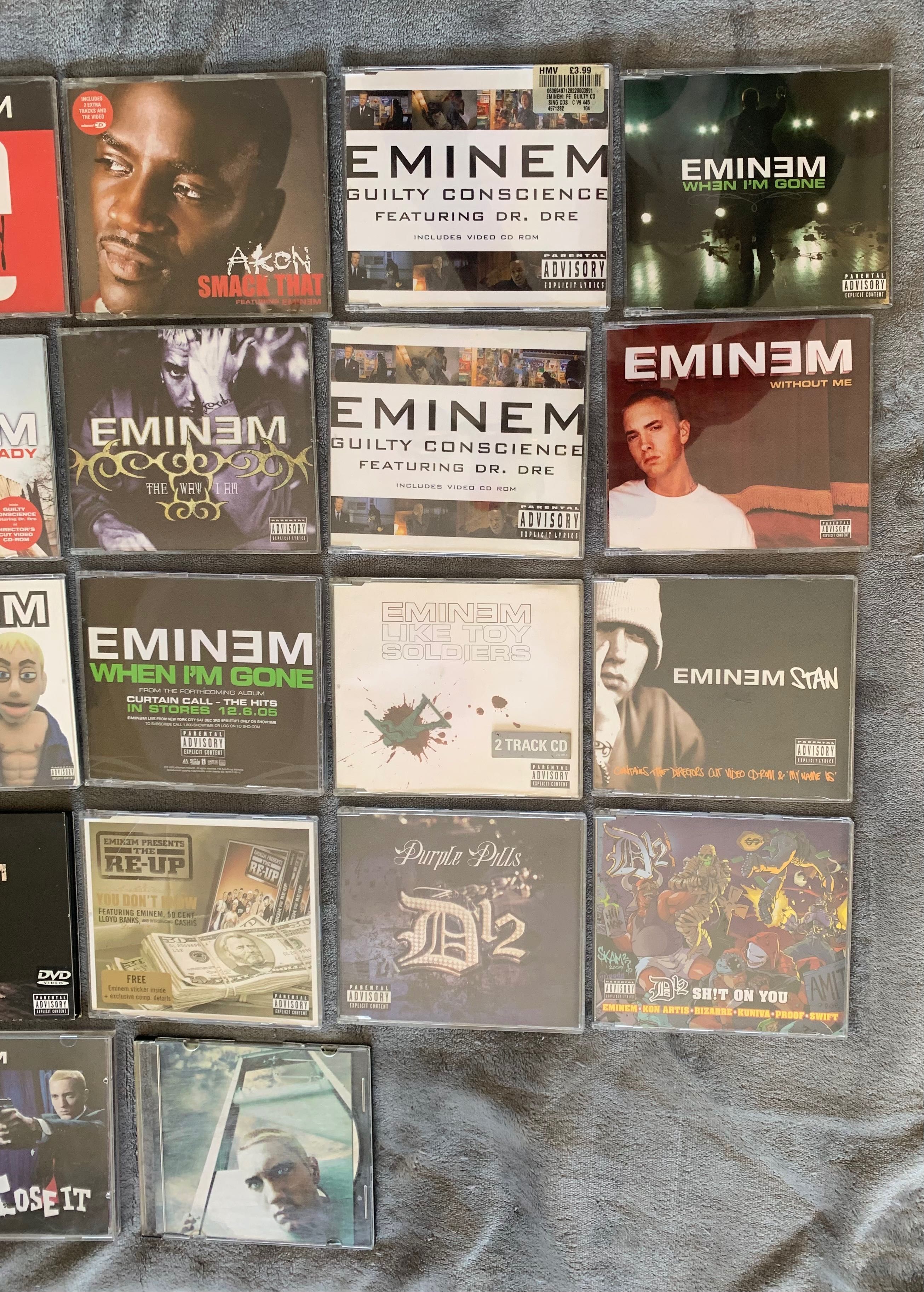 Eminem minha coleção privada com mais de 20 anos