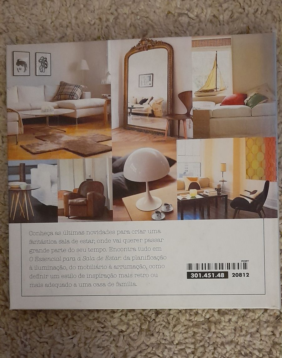 Livro "O essencial para a sala" de Judith Wilson