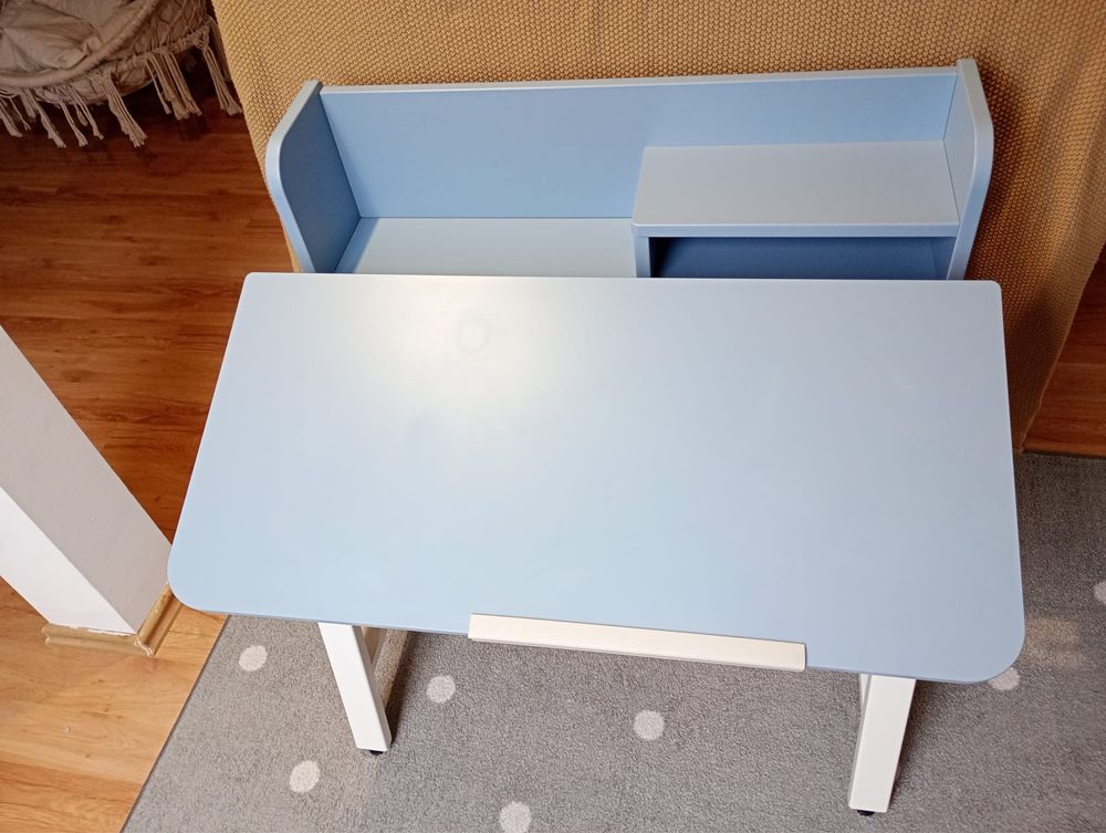 Biurko IKEA REGULOWANE dziecięce przechylne PIPLARKA