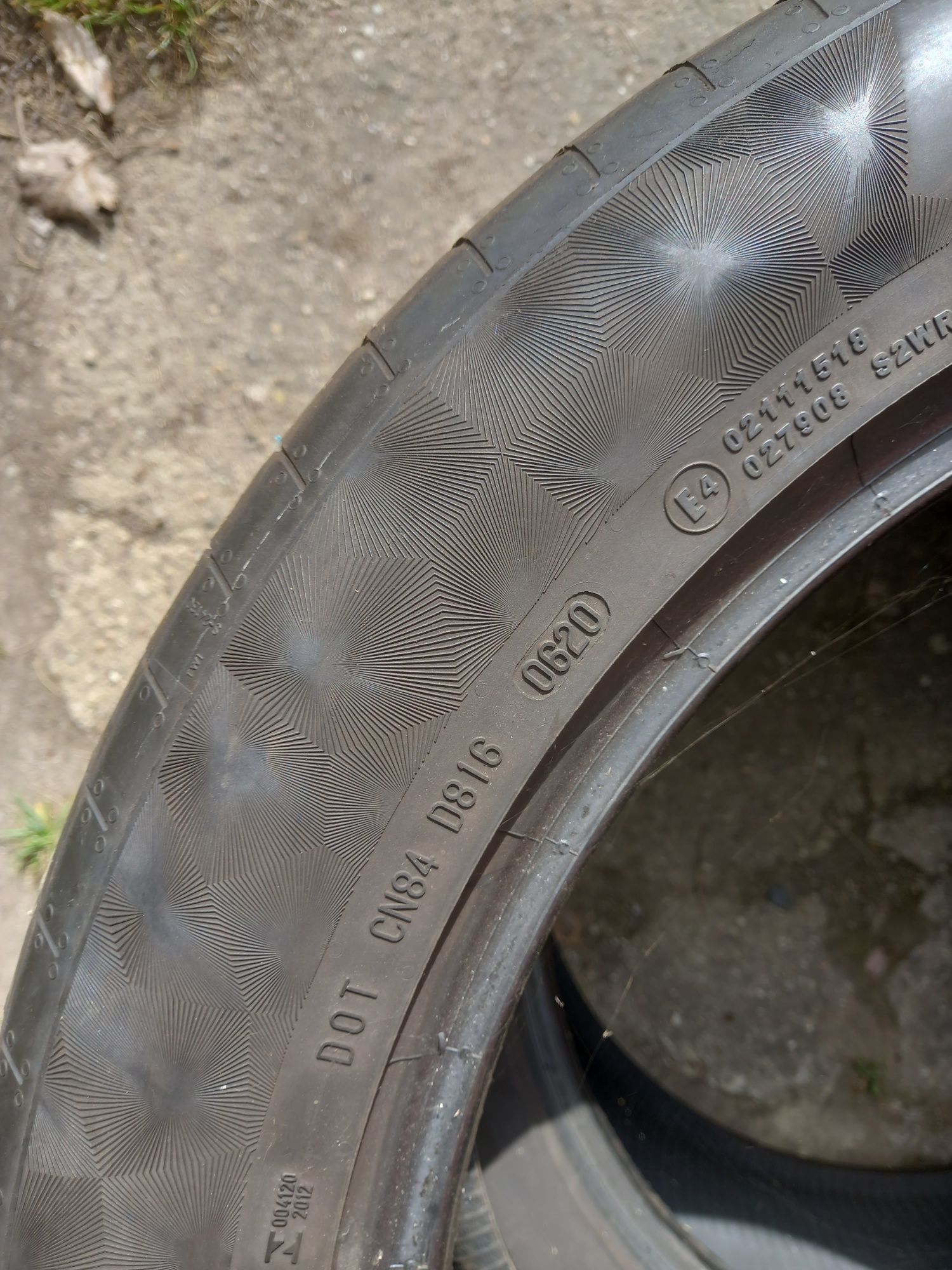 Opony letnie Continental 235/50/19 2020r 2szt