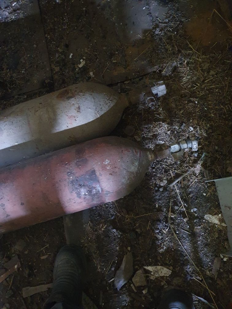 Балони високого тиску газ метан.