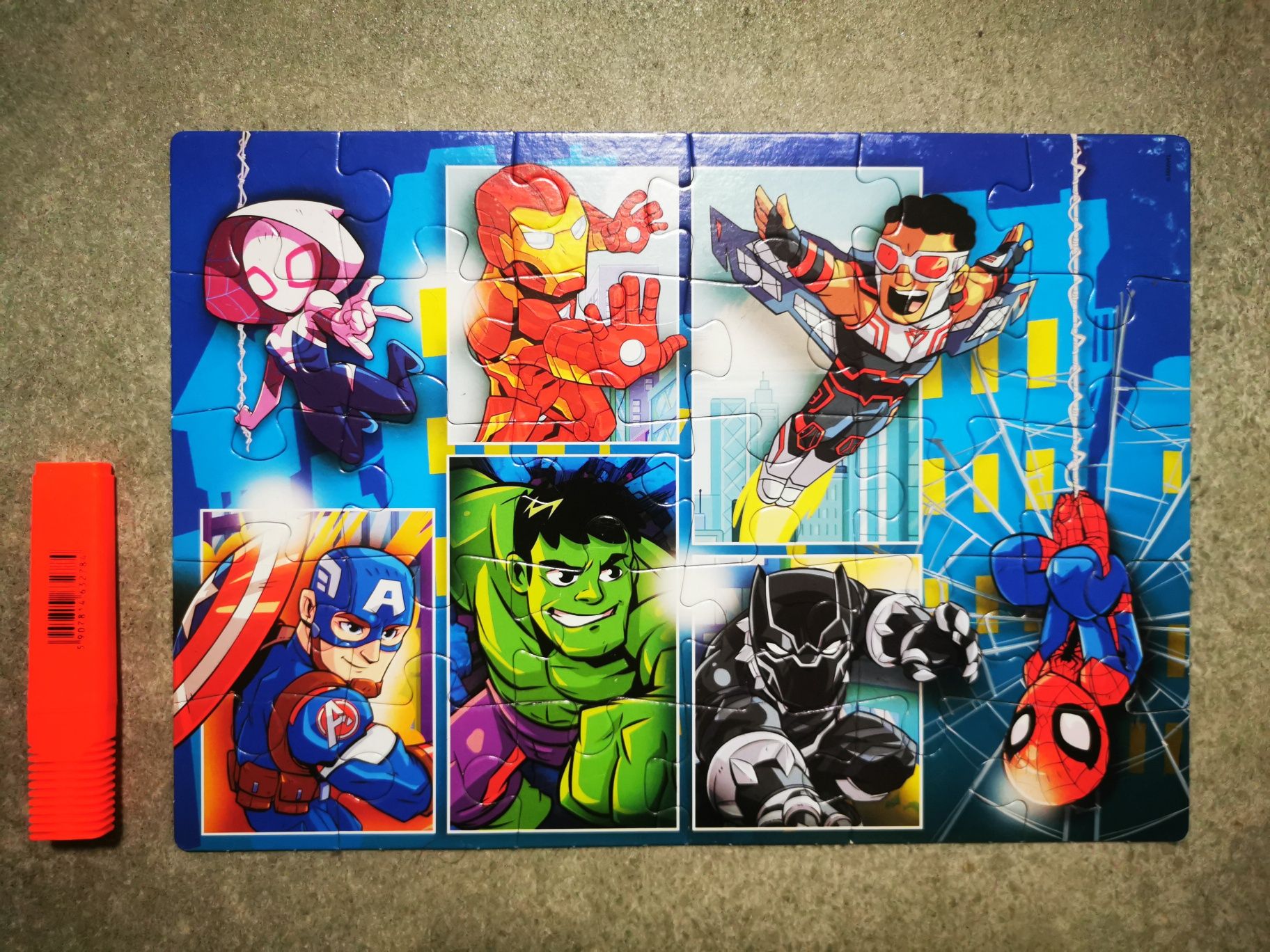 Puzzle Avengers, Marvel, Clementoni, 3+
